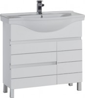 Photos - Washbasin cabinet AQUANET Dominica 90 00177268 