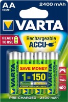 Battery Varta Rechargeable Accu  4xAA 2400 mAh