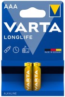 Photos - Battery Varta Longlife  2xAAA