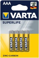 Photos - Battery Varta Superlife 4xAAA 