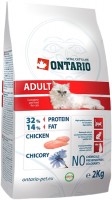 Photos - Cat Food Ontario Adult Chicken  2 kg