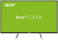 Photos - Monitor Acer ET430K 43 "  white