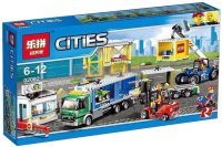 Photos - Construction Toy Lepin Cargo Terminal 02082 
