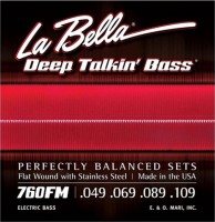 Photos - Strings La Bella Deep Talkin' Bass Flats 49-109 