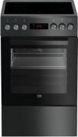 Photos - Cooker Beko FSE 57310 GAS graphite