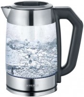 Photos - Electric Kettle Severin WK 3477 2200 W 1.7 L  stainless steel