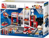Construction Toy Sluban Fire Station M38-B0631 