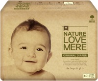 Photos - Nappies Nature Love Mere Original Diapers L / 40 pcs 
