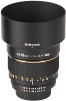 Camera Lens Samyang 85mm f/1.4 IF Aspherical AE 
