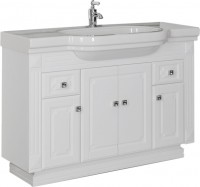 Photos - Washbasin cabinet AQUANET Frederika 125 00182009 