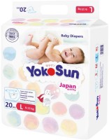 Photos - Nappies Yokosun Diapers L / 20 pcs 