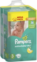 Photos - Nappies Pampers Active Baby-Dry 3 / 152 pcs 