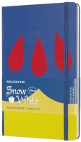 Photos - Notebook Moleskine Snow White Ruled Notebook Blue 