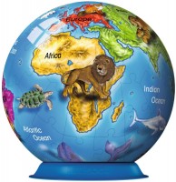 Photos - 3D Puzzle Ravensburger Globe 12126 