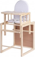 Photos - Highchair Childhome Highchair Kit Cube Pine 