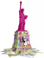 Photos - 3D Puzzle Ravensburger Statue of Liberty Pop Art Edition 125975 