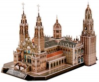 Photos - 3D Puzzle CubicFun Cathedral of Santiago de Compostela MC184h 