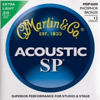 Strings Martin SP Phosphor Bronze Acoustic 12-String 10-47 