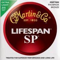 Photos - Strings Martin SP Lifespan Phosphor Bronze Acoustic 10-47 