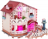 3D Puzzle CubicFun Holiday Bungalow Dollhouse P634h 