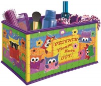 Photos - 3D Puzzle Ravensburger Storage Box Owls 121052 