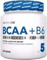 Photos - Amino Acid NutriCore BCAA/B6 220 tab 