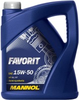 Photos - Engine Oil Mannol Favorit 15W-50 4 L