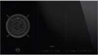 Photos - Hob Smeg PM6912 black