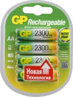 Photos - Battery GP Rechargeable  4xAA 2300 mAh