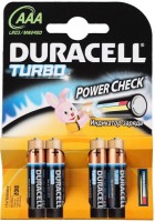 Photos - Battery Duracell  4xAAA Turbo MN2400