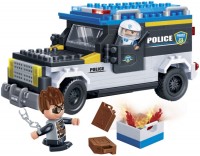 Photos - Construction Toy BanBao Police Hummer 7005 