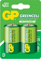Battery GP Greencell 2xD 