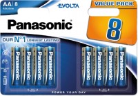 Battery Panasonic Evolta  8xAA