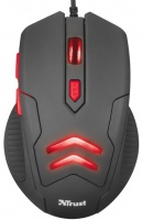 Mouse Trust Ziva Gaming Mouse with Mouse Pad 