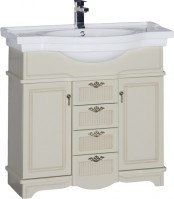 Photos - Washbasin cabinet AQUANET Luis 90 00176501 