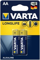 Photos - Battery Varta Longlife Extra  2xAA