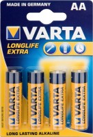 Battery Varta Longlife Extra  4xAA