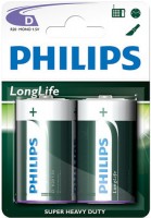 Photos - Battery Philips LongLife 2xD 