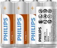 Battery Philips LongLife 4xAA 