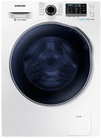 Photos - Washing Machine Samsung WD80J5A10AW white