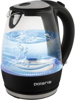 Photos - Electric Kettle Polaris PWK 1076CGL 2200 W 1 L  black