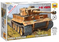 Model Building Kit Zvezda Tiger I (1:72) 