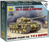 Model Building Kit Zvezda Pz.V Ausf.A Panther (1:100) 