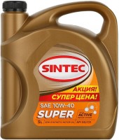 Photos - Engine Oil Sintec Super 10W-40 5 L