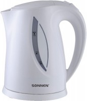 Photos - Electric Kettle SONNEN KT-1758 2200 W 1.7 L  white