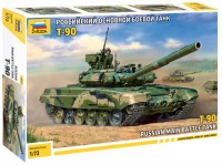 Model Building Kit Zvezda T-90 (1:72) 