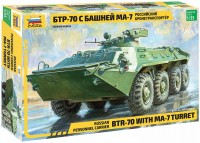 Photos - Model Building Kit Zvezda Personnel Carrier BTR-70 with MA-7 Turret (1:35) 