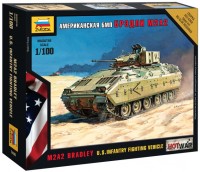 Model Building Kit Zvezda US Infantry Fighting Vehicle M2A2 Bradley (1:100) 