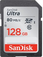 Memory Card SanDisk Ultra 80MB/s SD UHS-I Class 10 128 GB