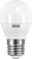 Photos - Light Bulb Gauss LED ELEMENTARY G45 8W 2700K E27 53218 